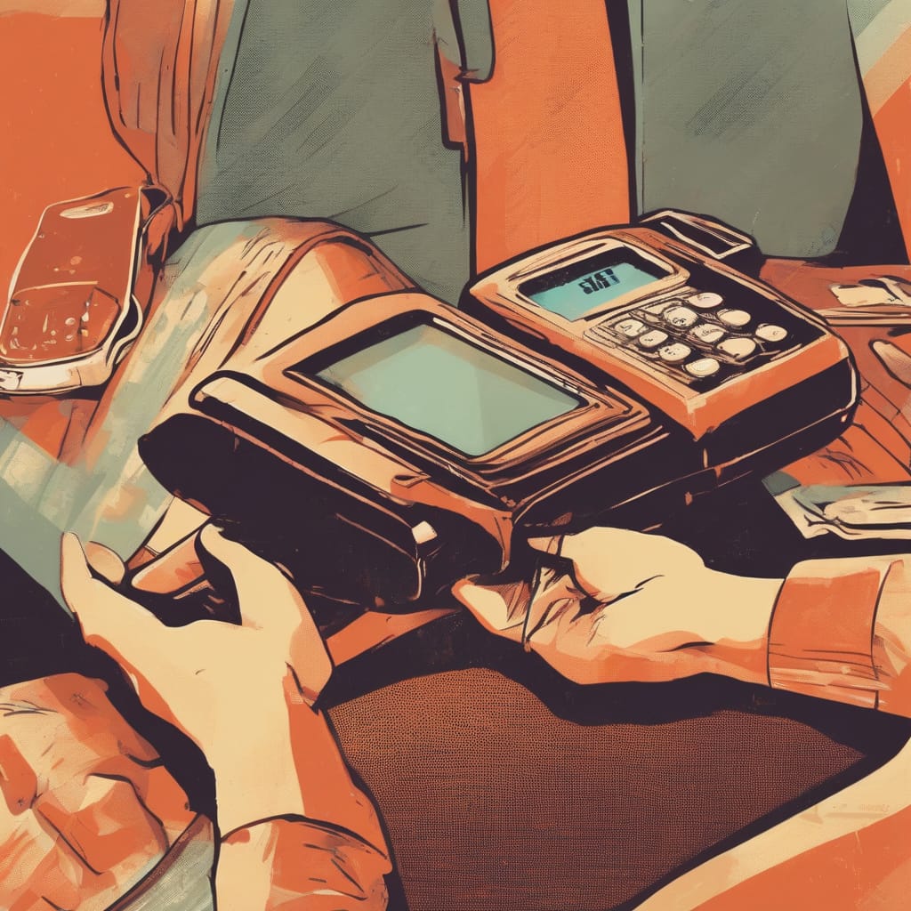 A person managing their diabetes